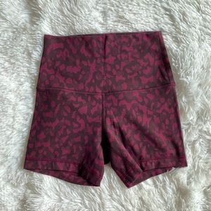 Lululemon Align Short 4” Dark Adobe Multi RARE